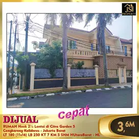DIJUAL RUMAH Hook 2¼ Lantai di Citra Garden 5 Cengkareng - HL