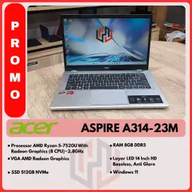 ACER ASPIRE 3 A314-23M MULUS LIKE NEW