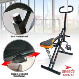 (Boleh Nego) Alat Fitness Gym Olahraga Speeds Rumah Hit