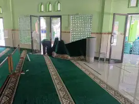 Karpet Masjid Lokal Bahan Halus Harga Murahh meriah