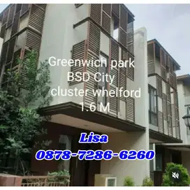GREENWICH BSD City Murah bangettt Cuma 1MAn 3 Lantai Siap HUNI