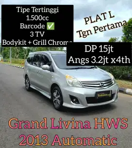 Grand Livina HWS Matic 2013 AT CVT 2012 Metik Avanza G Xenia R XV