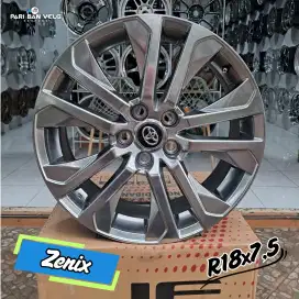 Velg Innova Zenix Ring 18 lebar 7,5 
pcd. 5x114 et. 45