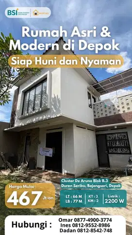 Rumah Murah 2 Lantai