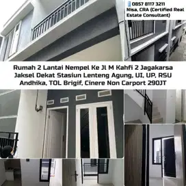 Rumah Siap Huni Cepat Di Jagakarsa Dekat Jl M Kahfi 2 Stasiun Lenteng