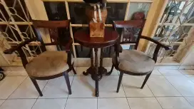 Kursi santai kayu jati