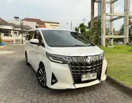 (KM 30rb) Alphard 2018 G ATPM LOW KM ANTIK !