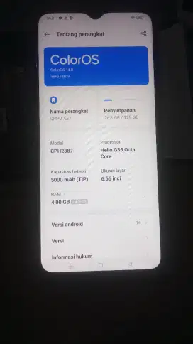 Oppo a57 ram 4 per 128