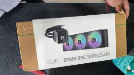 DeepCool Mystique 360 ARGB Black Liquid Cooler With LCD Screen