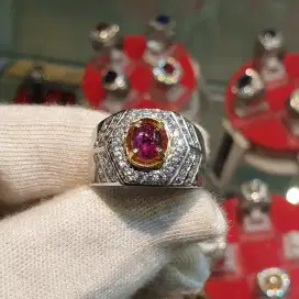 Natural star ruby no heat 1.18 crt