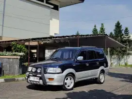 Kijang Krista Bensin 2000 MT Biru Velg R16 Kapsul