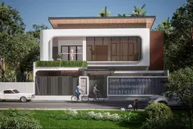 DESAIN RUMAH MINIMALIS MEWAH MODERN KEKINIAN TERJANGKAU OFFLINE ONLINE
