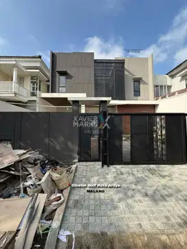 Rumah Design Modern Tropis Di Cluster Golf Kota Araya Malang(OLX400)