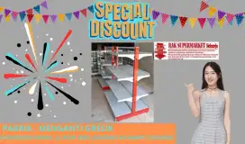 Rak minimarket gondola