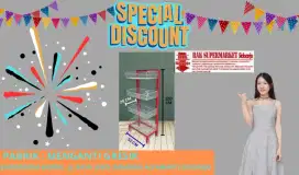 Rak minimarket Gondola