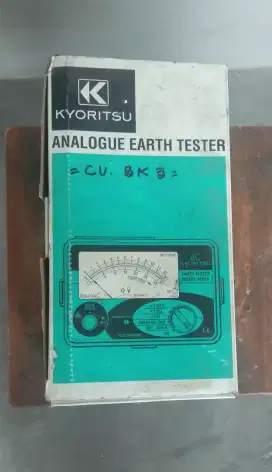 Kyoritsu earth tester 4102a