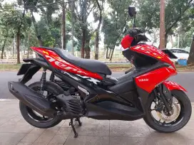 DP MINIM 1.500 YAMAHA AREOX 155 VVA THN 2018 PAJAK IDUP SIAP PAKAI