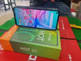 INFINIX HOT 10 Ram 6/128 gb lengkap normal no minus