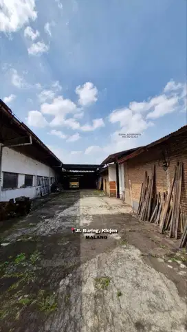 Disewakan Gudang Di Nol Jalan Buring, Kota Malang(OLX408)