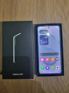 SAMSUNG S25 12/256GB FULLSET BEKAS