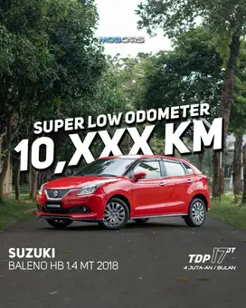 FREE SMART TV BALENO HB 1.4 MT 2018 MERAH