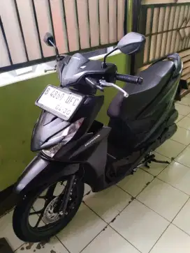 Honda beat deluxe keyles 2025 km baru 2rb
