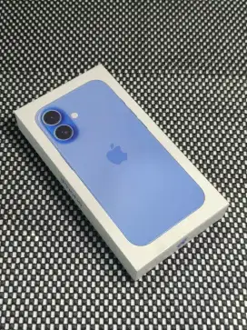 (NEW) iPhone 16 128GB iBox Baru Garansi Resmi - Ultramarine