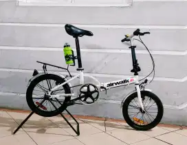 Sepeda lipat merek ace aiwalk uk'16 hrg 550rb net