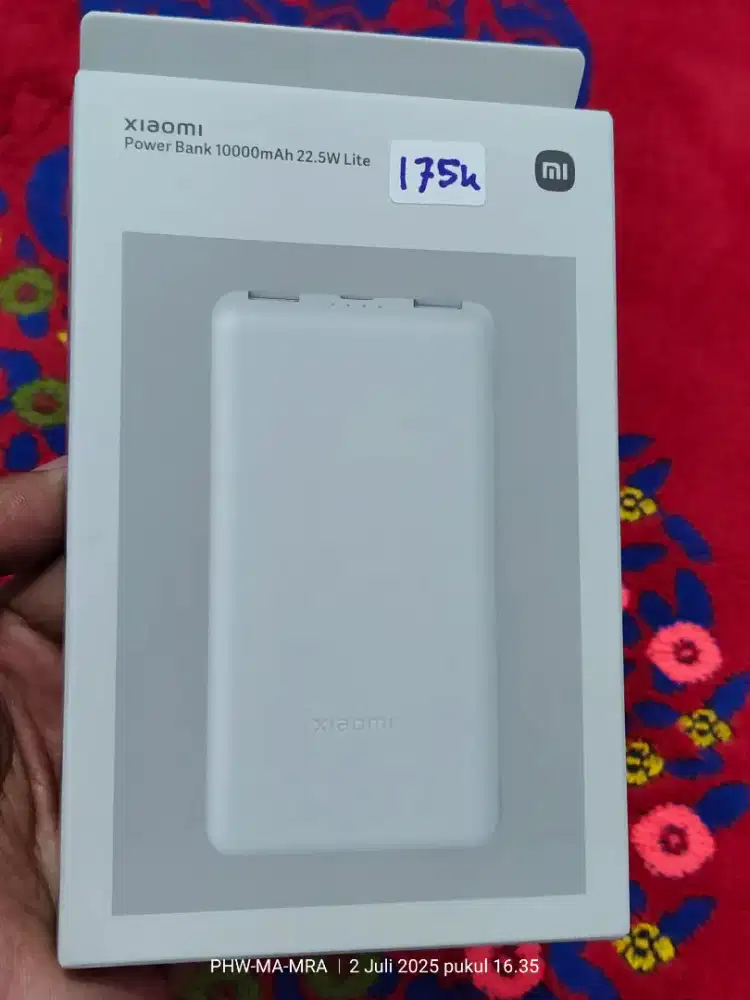 Powerbank Xiaomi 10000mah 22,5watt ( GARANSI RESMI )