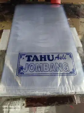 Menerima pesanan sablon plastik OPP