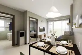 Dijual unit 2bedroom fully furnished baru
