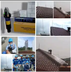 Ahli jasa pasang penangkal petir dan grounding mesin
