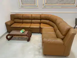 SOFA KULIT KONDISI 95%