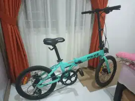 Sepeda lipat the police, ban 21 inc, good condition