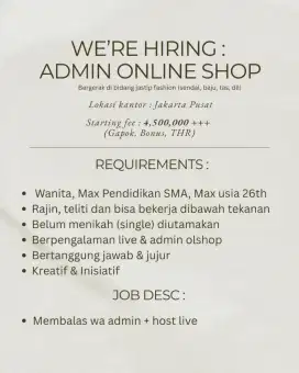 HOST LIVE JASTIP