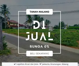 Dijual Tanah kavling siap bangun Dj Malang Jatikerto, Kavling 10