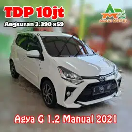 TOYOTA AGYA G 1.2 MANUAL 2021