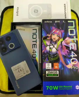 Infinix Note 40 Pro 4g Nfc ram 8/256 mulus