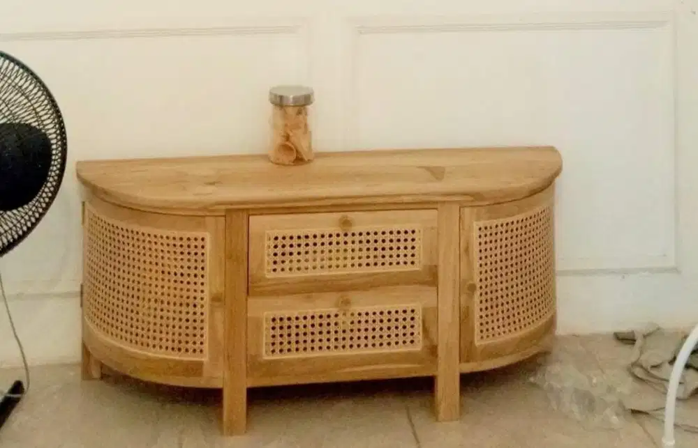 Buffet jati asli/ lemari jati