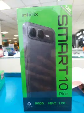 Handphone infinix smart 10 plus 8/128 silver cicilan hanya pakai ktp
