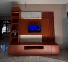 Backdrop tv minimalis
