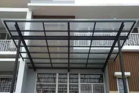 kanopi canopy transparan custom