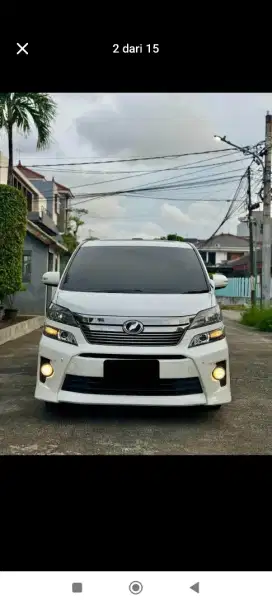 Toyota Vellfire AT 2013