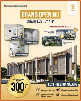 Penuhi Impian Anda Untuk Memiliki Rumah Kost di Area Kampus Malang