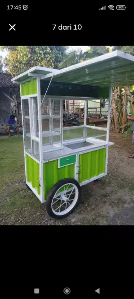Gerobak besi custom