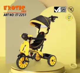Sepeda roda 3, sepeda anak, exotic