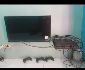 1 Set PS4 SLIM SECOND+ Tv 32 inch
