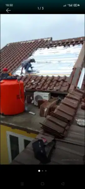 atap bocor kanopi atap bajarigan terpgasang