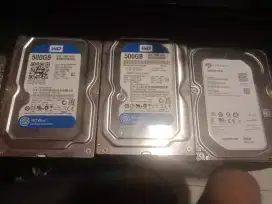 Hardisk wdc/seagete 500Gb