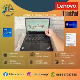 Lenovo Thinkpad T470 Core i7 SSD 256gb Ram 16gb 14inchFHD TS/NonTS